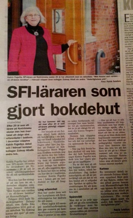 Folkbladet 18.1 2014 Katrin Fogelby