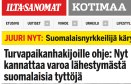 Turvapaikanhakijoille ohje Ilta-Sanomat 25.11 2015